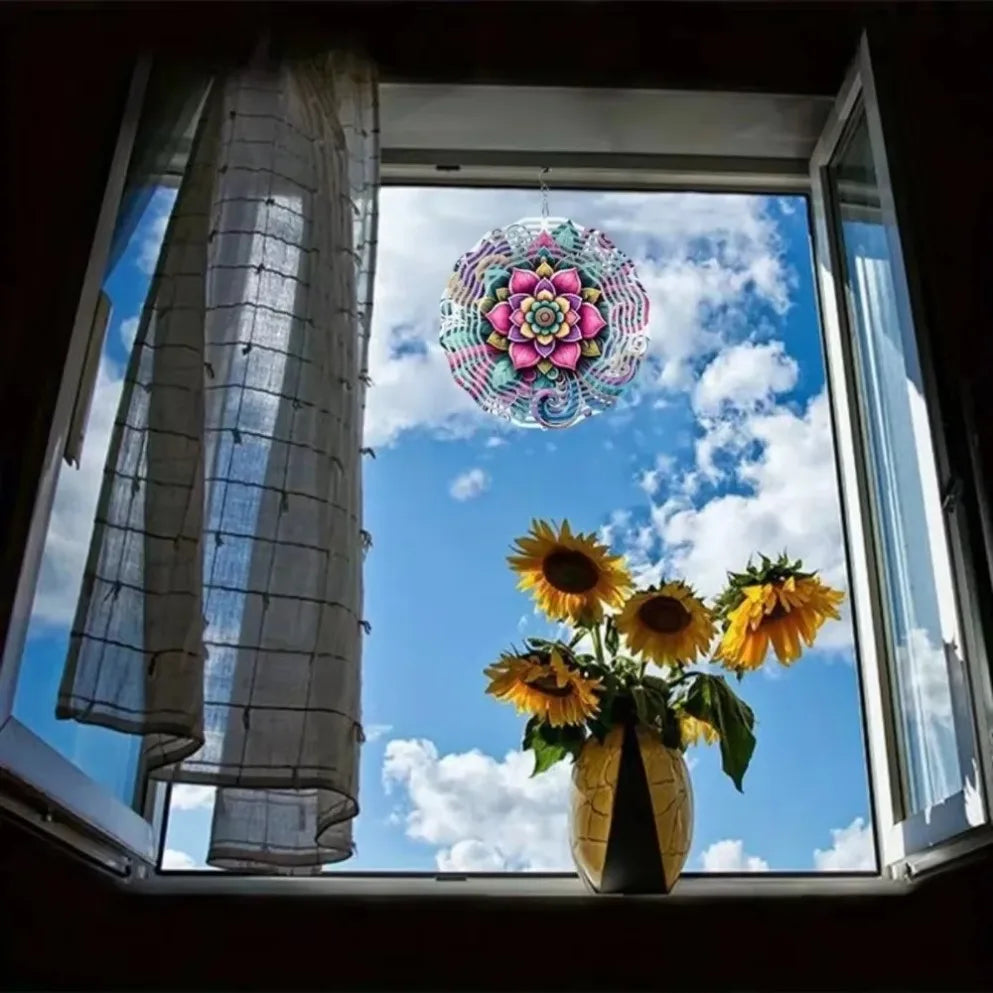 1PC Solar Wind Chime |Solar-Powered Metal Art