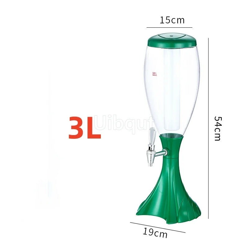 1.5L 3L Wine Beer cocktail Beer Pagoda Tea Bucke