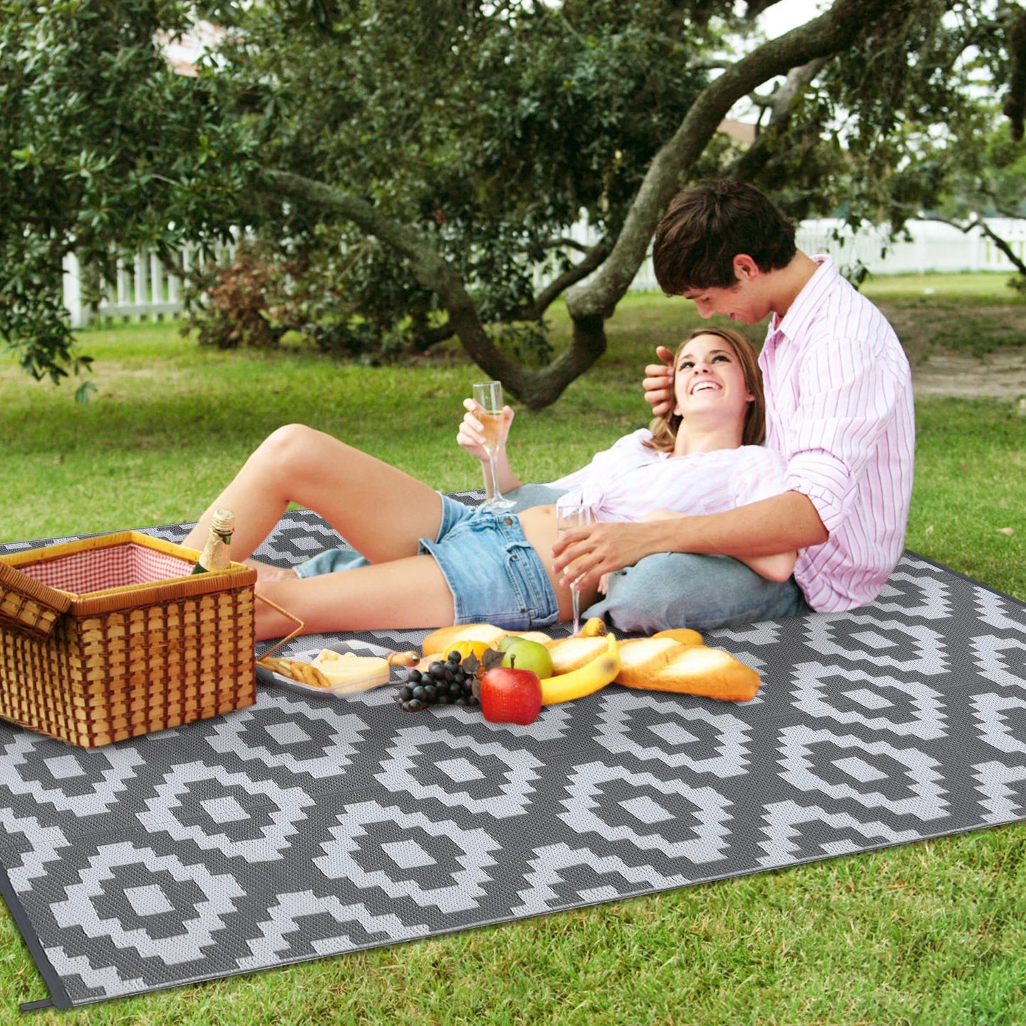 Outdoor Rug Plastic Straw - Waterproof