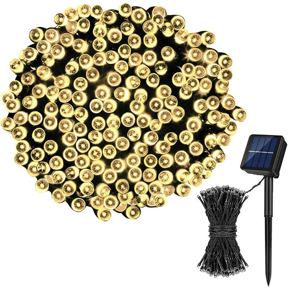 Solar String Lights Outdoor 20/50/100/200 LED Waterproof Lights