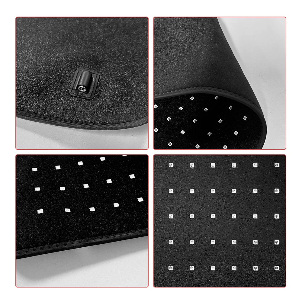 Red Light Therapy Pad for Body 31' X 11' Dual Chip 660nm 850nm LED