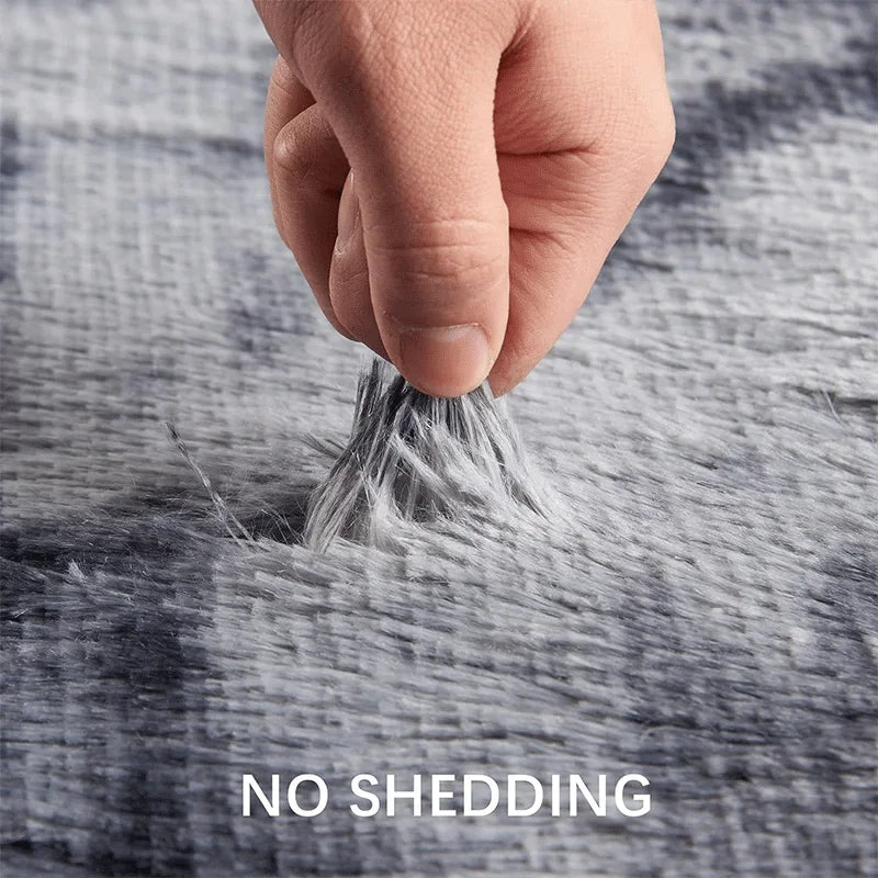 Plush Carpet For Living Room Sofa Floor Cushions  Modern Soft Fluffy