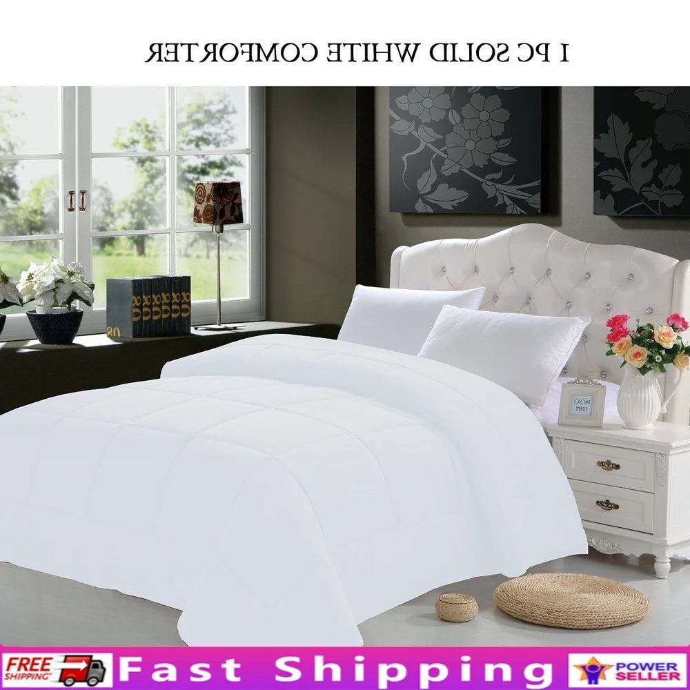 Hypoallergenic Down Alternative Comforter Twin XL Soft Plush