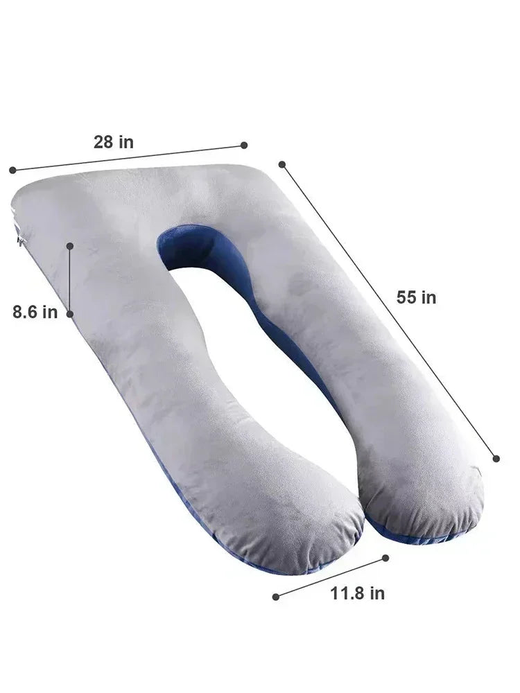 Large Pregnant Body Pillow Washable Memory Foam Sleeping