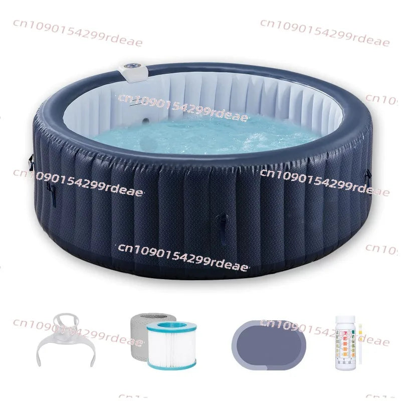 Inflatable Jacuzzi Heated Spa Pool Bubble