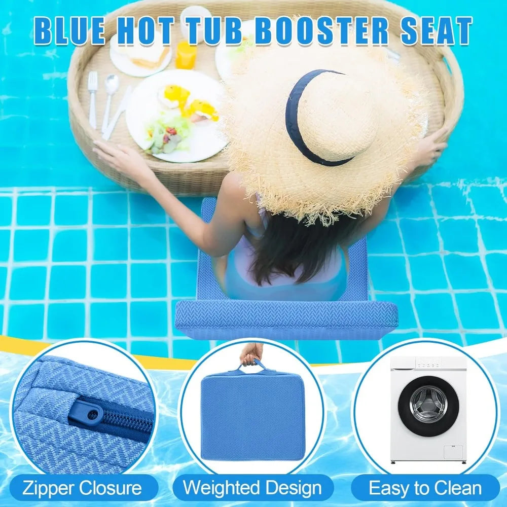 4 Pcs Foldable Hot Tub Booster Seat