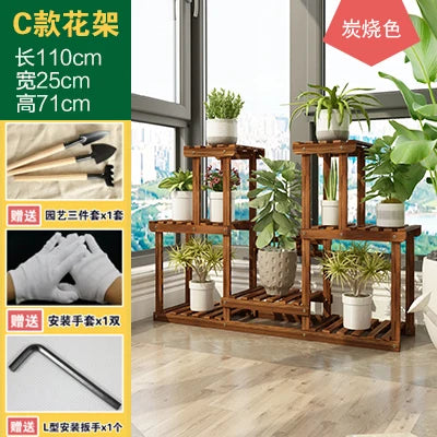 Aesthetics Trendy Flower Shelf Minimalist Plant shelves