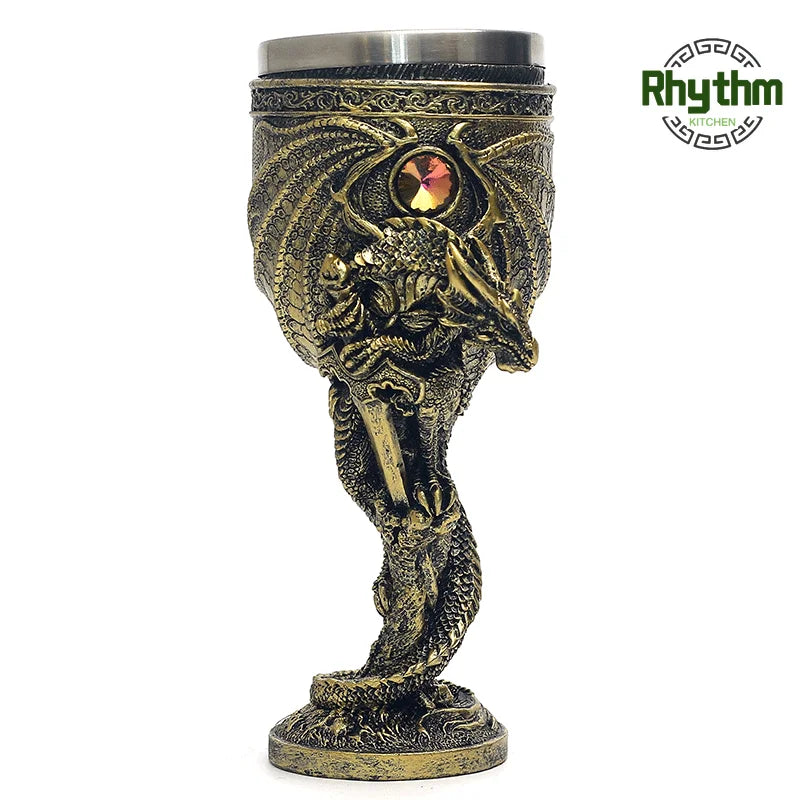 54 Styles Viking Pirate Series: Stainless Steel  Champagne Glass