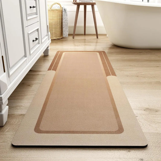 Bath Mat Rug Long Non Slip Super Absorbent Bathroom Runner