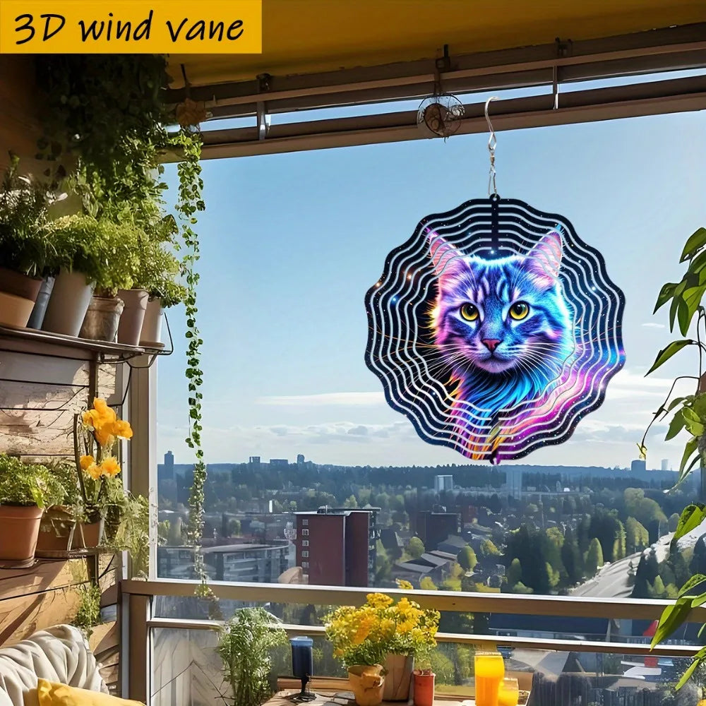 Wind Chimes Metal Garden Yard Hanging Ornament
