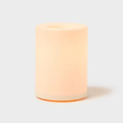 Birthday Candle Led Pillar Wax Flame
