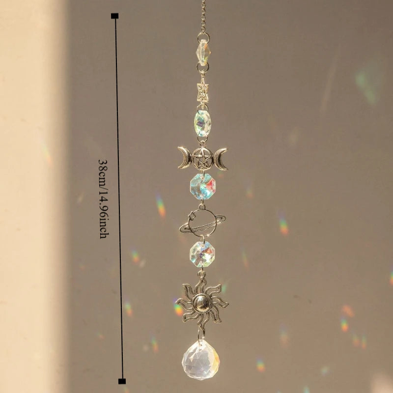 Crystal Wind Chime Rainbow Maker Sun Catcher