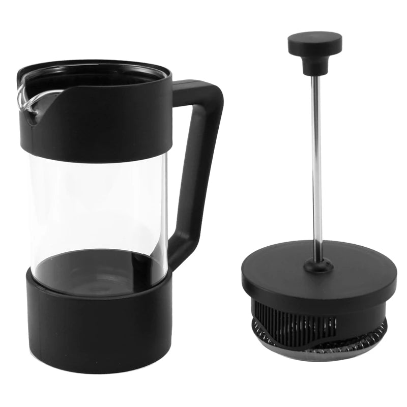 French Press Coffee & Tea Maker,  Dishwasher Safe,Black