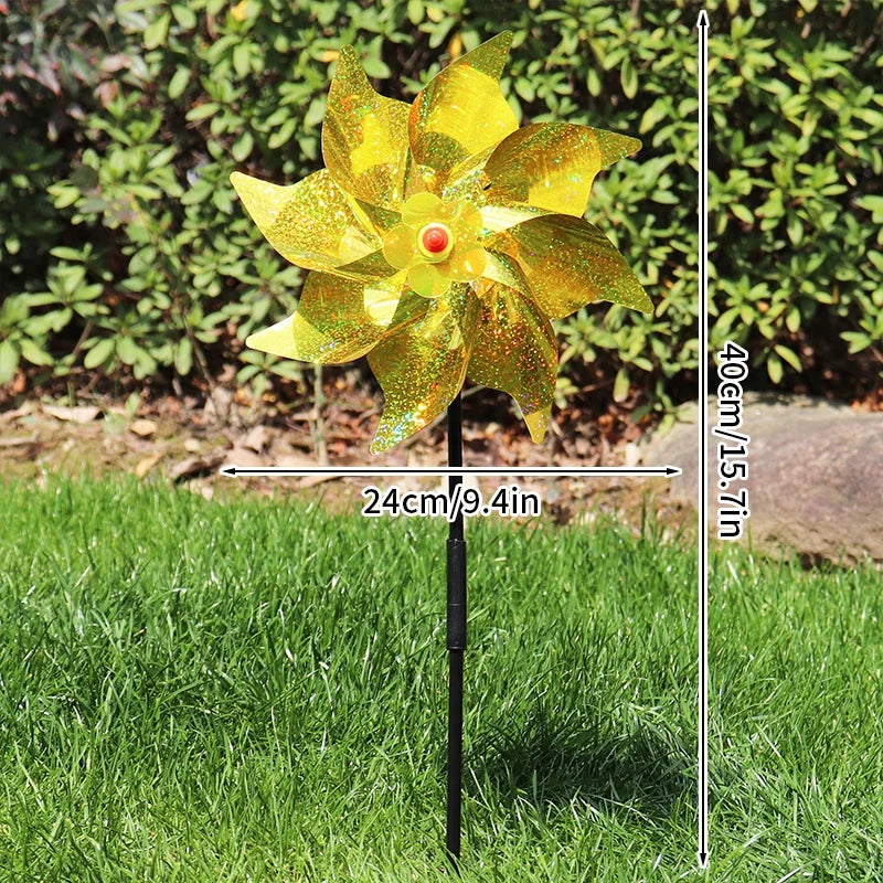 Laser Bird Repelling Windmill 24CM