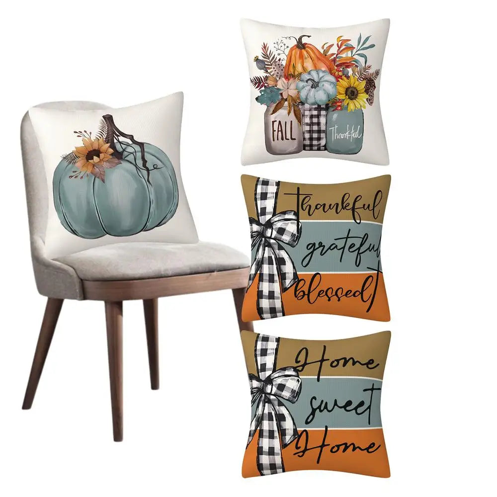 Decorations Throw Pillowcases 4PICS Pillow Covers Set Of 4