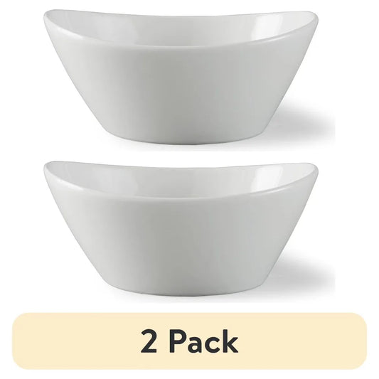 Wave Pattern Ceramic Serving Bowl Set