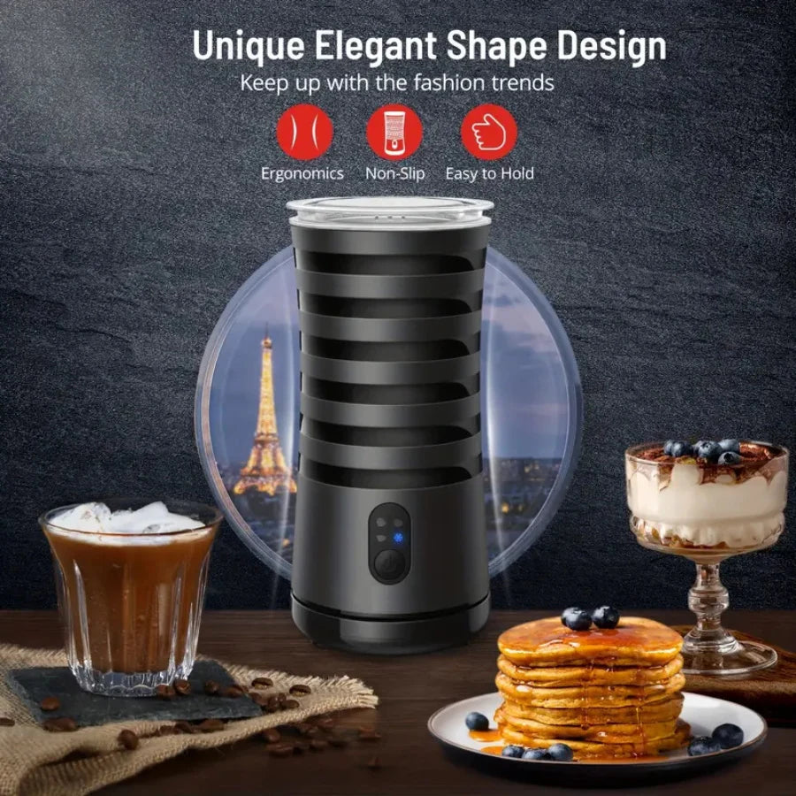 4-in-1 Milk Frother And Steamer, Non-Slip