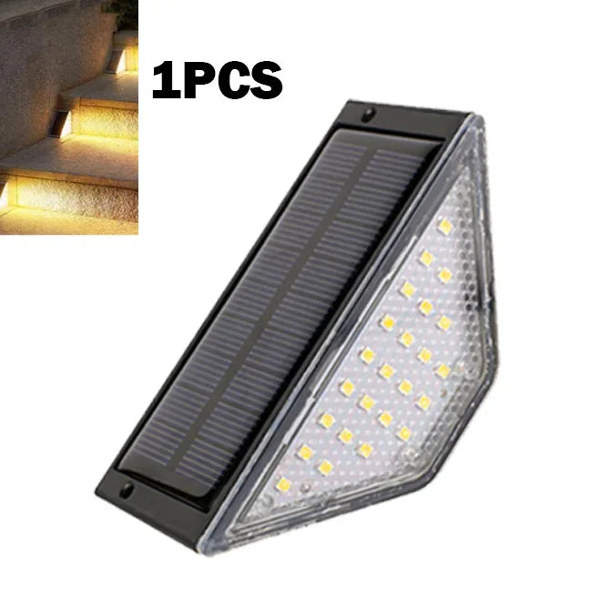 Solar Stair Lights Solar Step Light Outdoor Anti-theft Waterproof