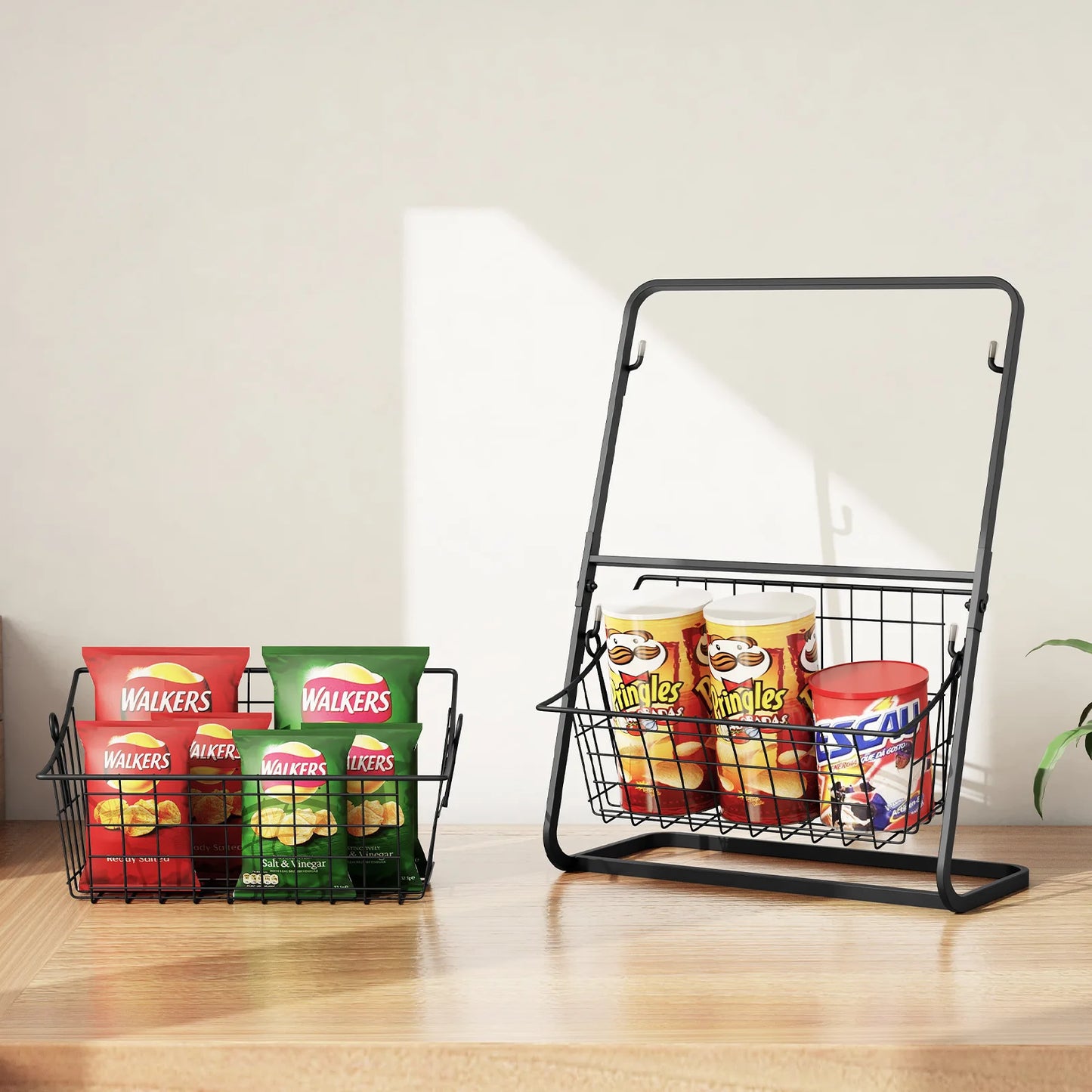 2-Tier Kitchen Fruit and Vegetable Storage Rack,