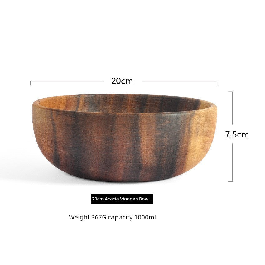 Acacia Wooden Bowl Salad Bowl Woodware