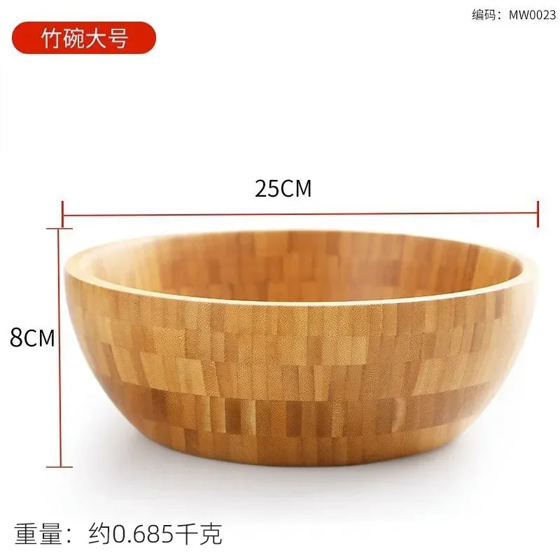 Bamboo Salad Bowl  Large