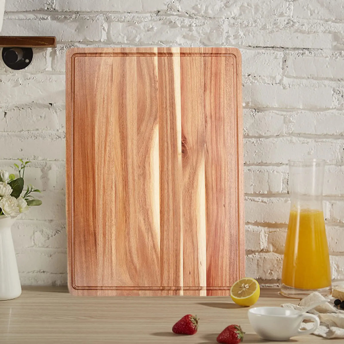 60 cm Extra Large, 24 x 18 Inch  1.2" Thick Butcher Block,Charcuterie