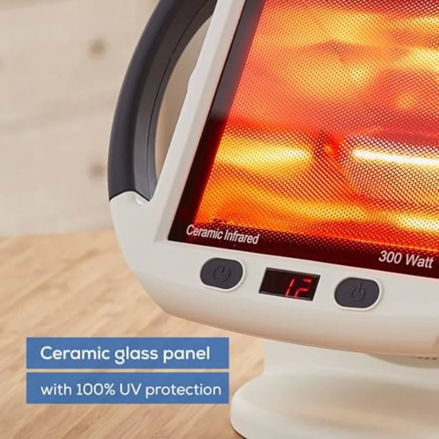 Beurer IL50 Infrared Heat Lamp Heated Red Light Therapy