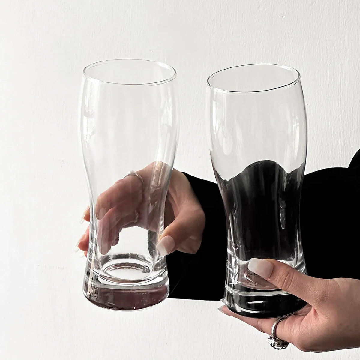 Creative Large Capacity Glass Beer Mug Frosted