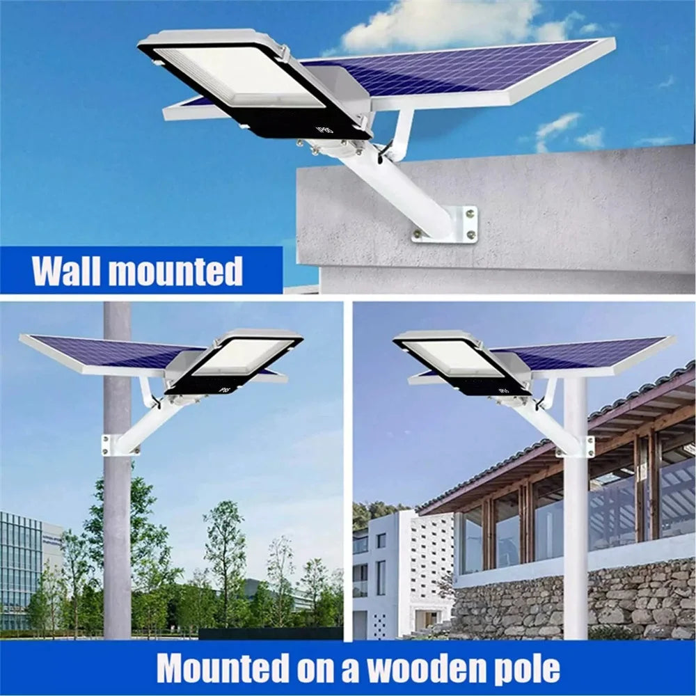 8000mah High Power Solar Street Lights Outdoor