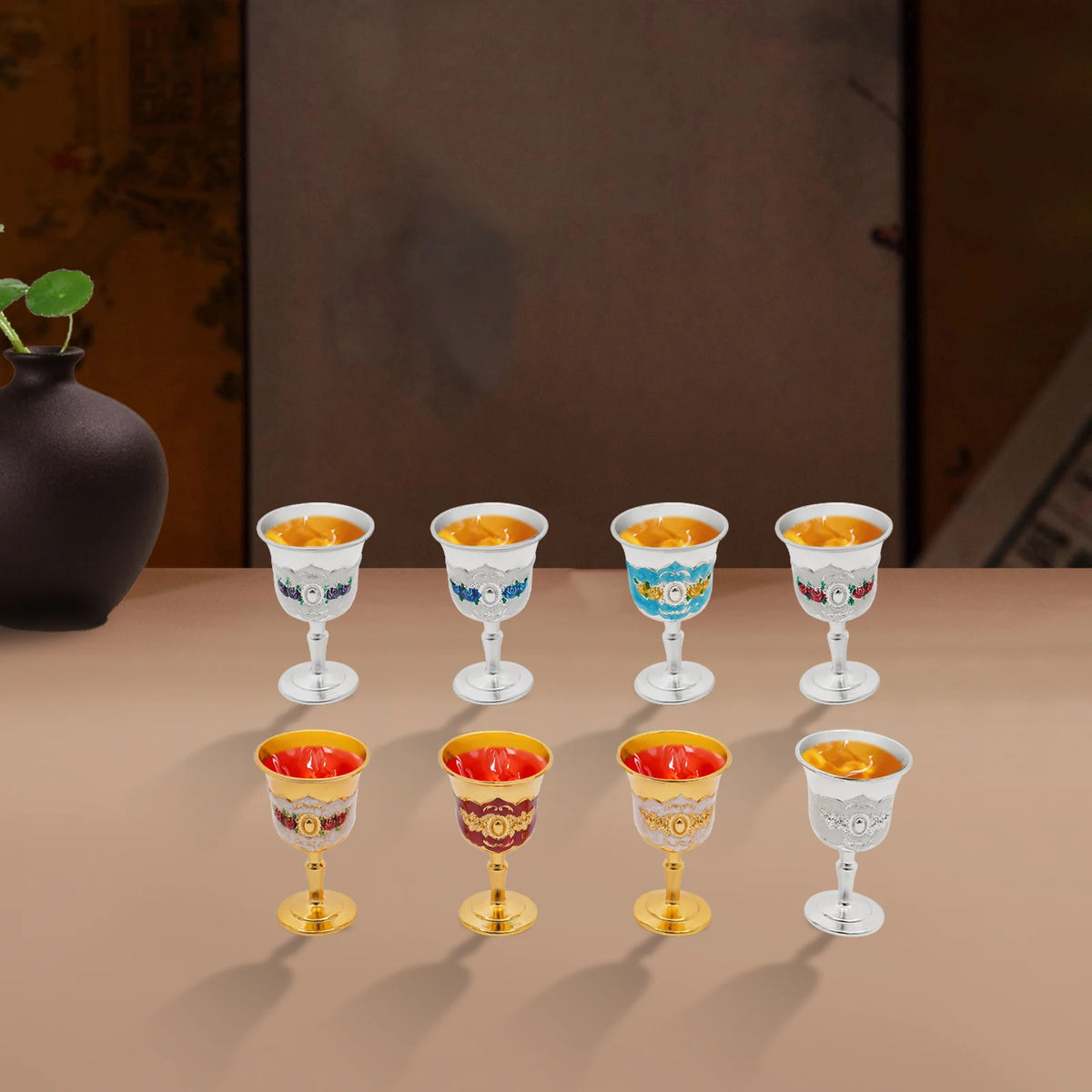 (Clearance Sale!) 8-Piece Wine Goblet Set Shot Glasses
