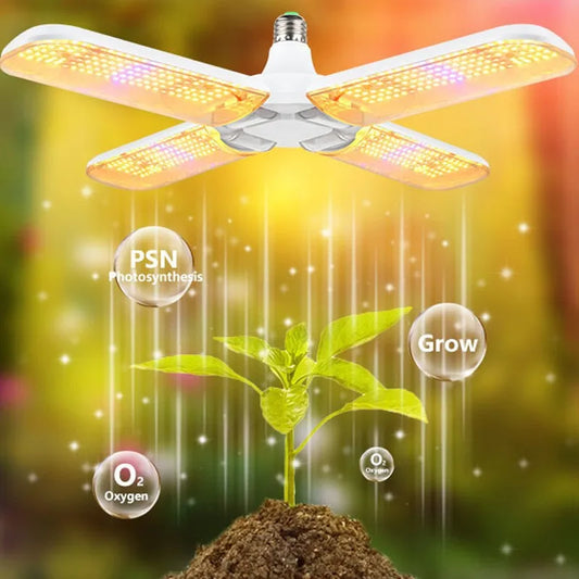 36W Full Spectrum E27 Plant Growing Light Foldable LED