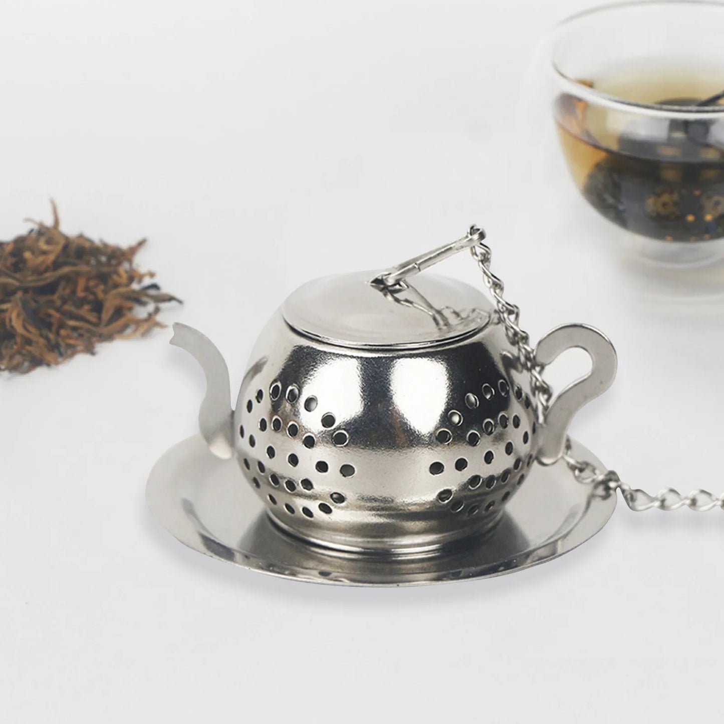 Stainless Steel Tea Leaf Infuser Strainer Spice Mesh Sieve