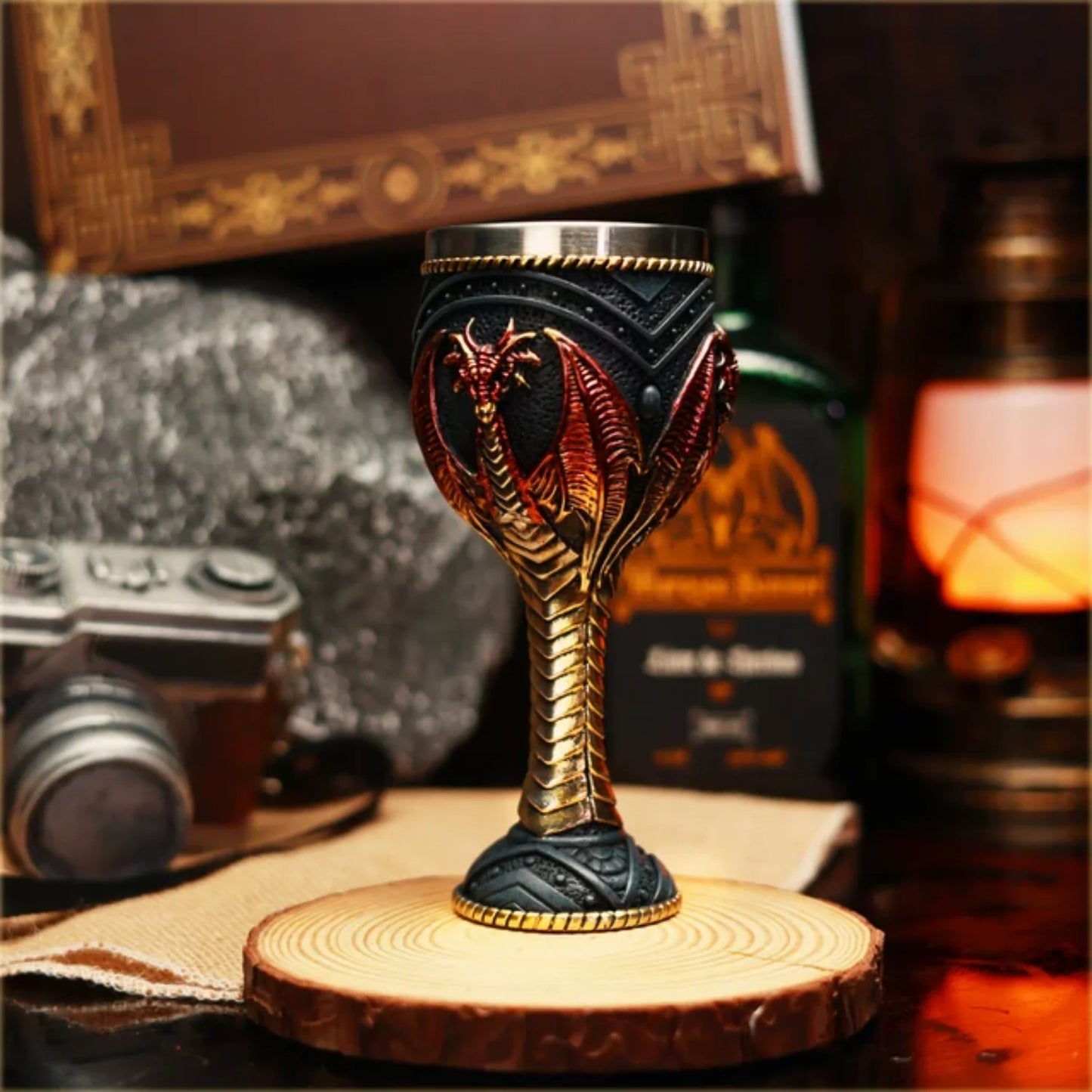 Dragon Goblet Coffee Mug - Wine glass