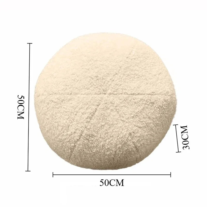 Round Ottomans Puff Pouf Comfortable Lounges