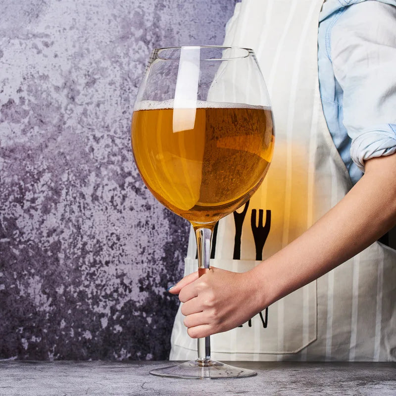 Extra large hero beer mug large capacity wine glass