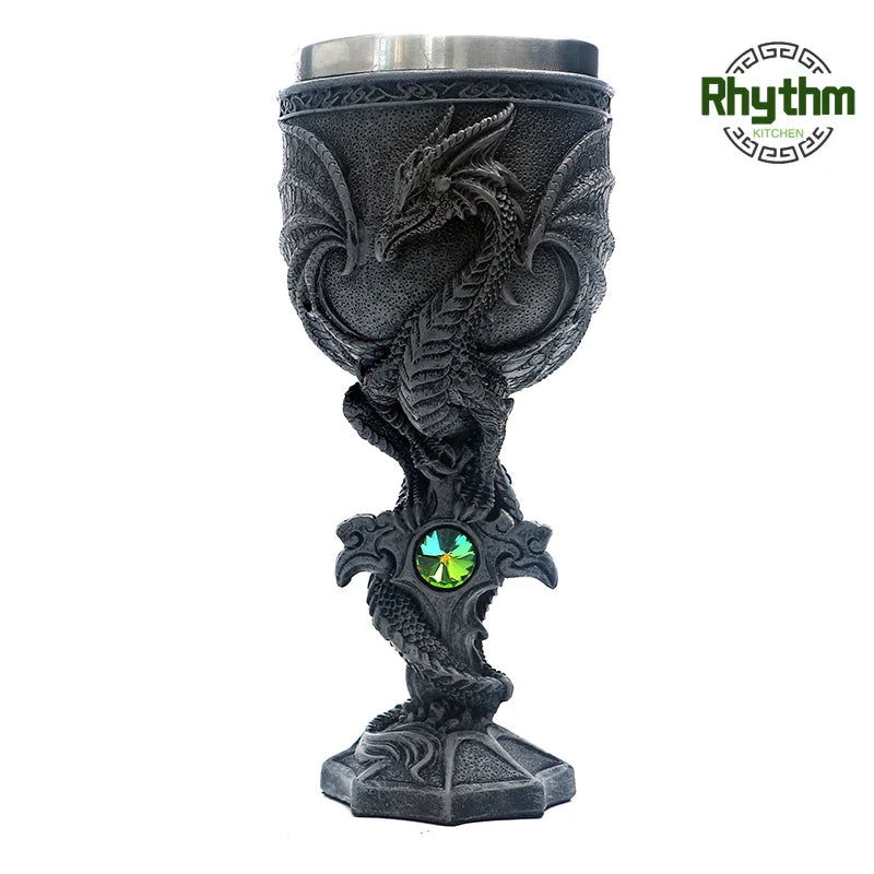 54 Styles Viking Pirate Series: Stainless Steel  Champagne Glass