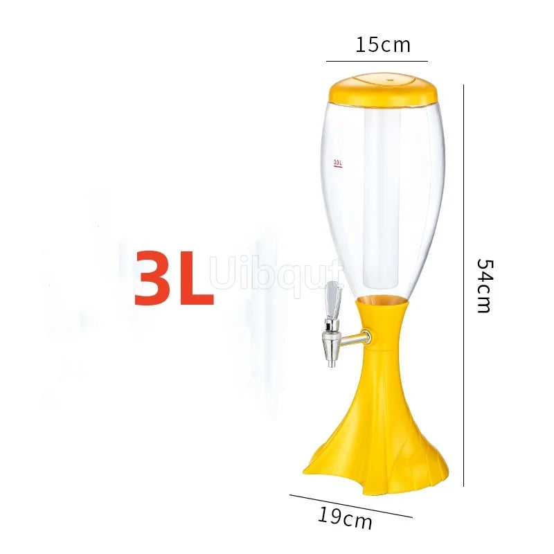 1.5L 3L Wine Beer cocktail Beer Pagoda Tea Bucke