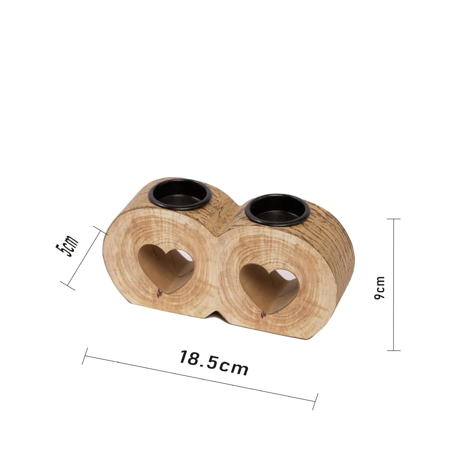 Wooden Candlestick Atmosphere Candlestick Candle Utensils