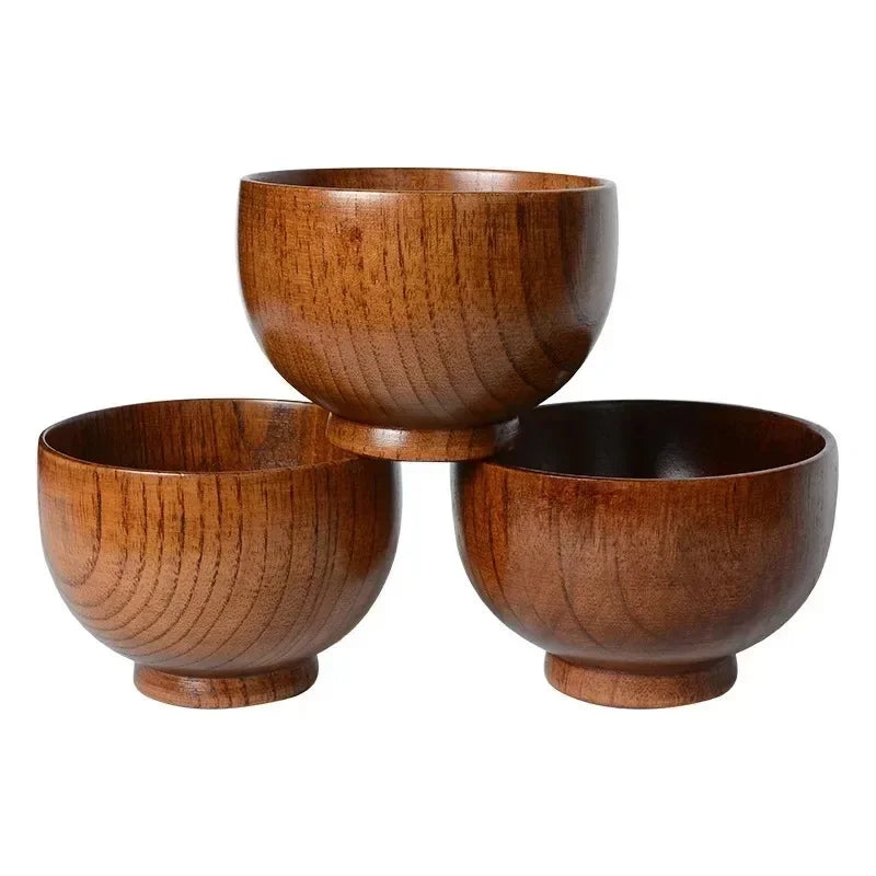 Japanese Style Wooden Bowl Jujube Wooden Bowl