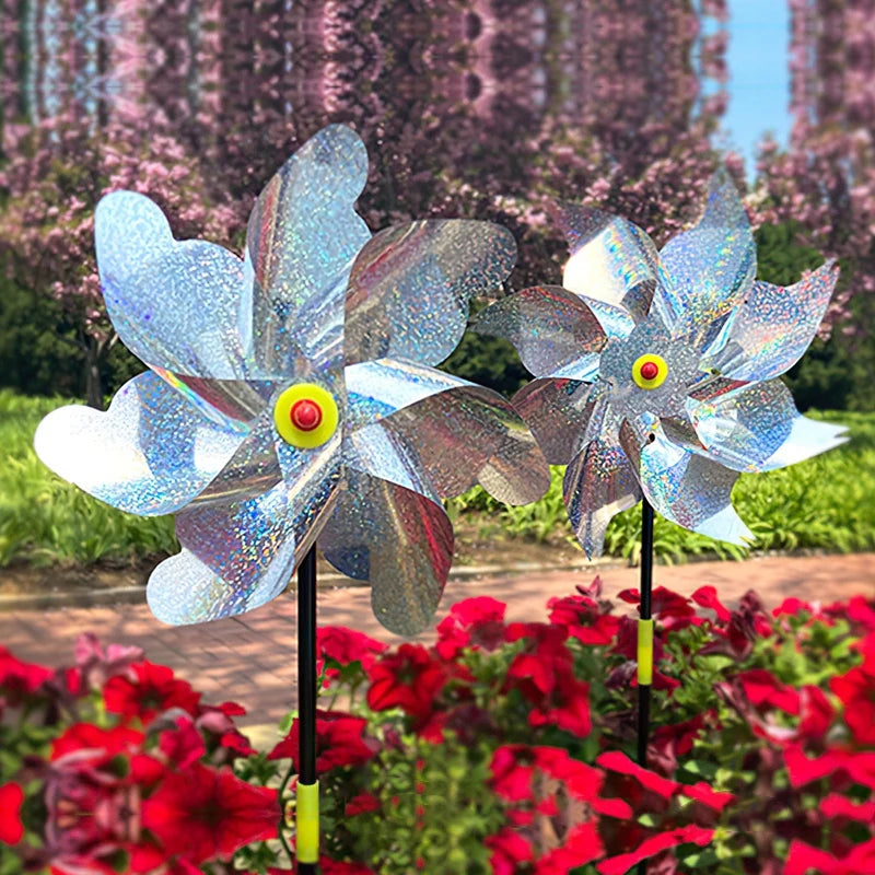 Windmill Rotating Bird Repeller Garden Birds Spinner