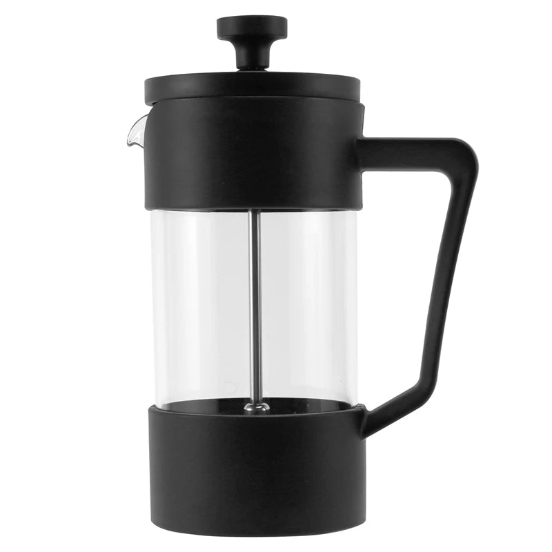 French Press Coffee & Tea Maker,  Dishwasher Safe,Black