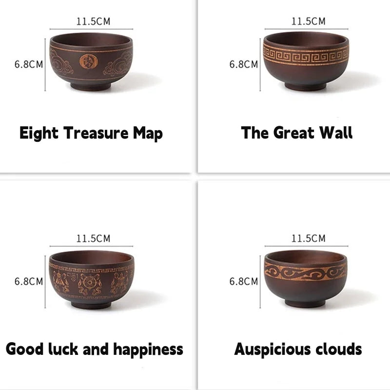 Wooden Soup Bowls,Salad Bowls,Natural Bowls,