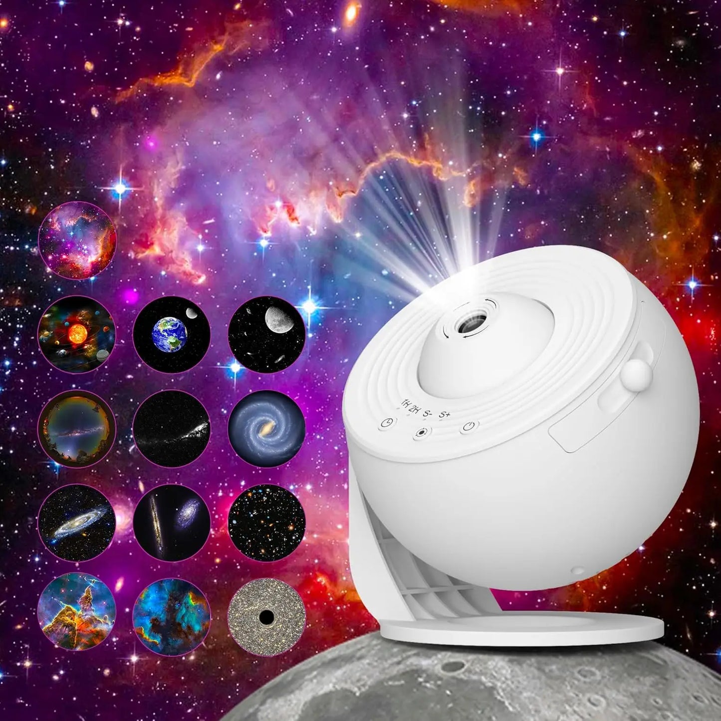 Galaxy Projector, HD Image, 13 Film Discs