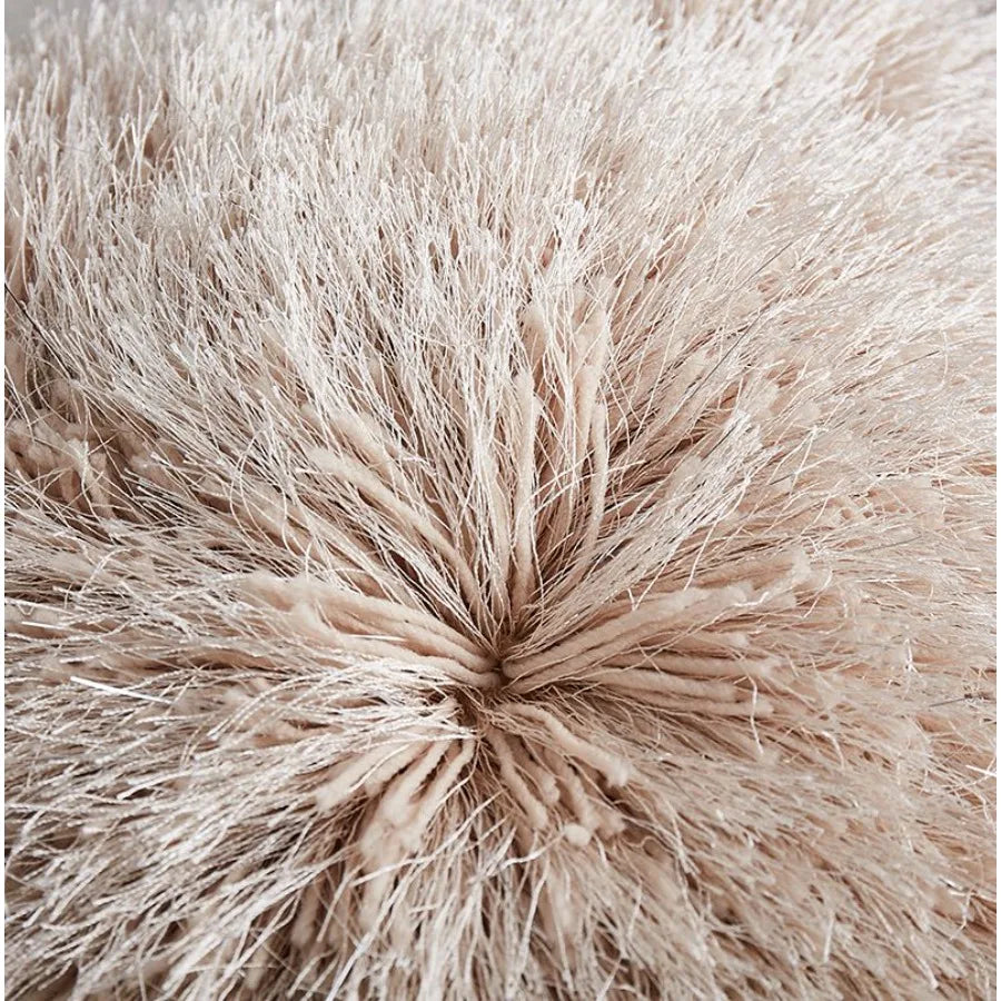 Drative Shaggy Pillow 18in x 18in