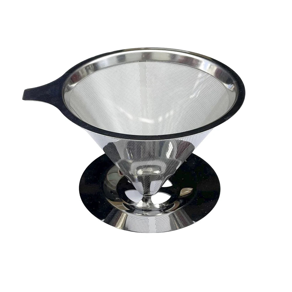 Cone Coffee Filter Screen 304 Stainless Steel Double-layer