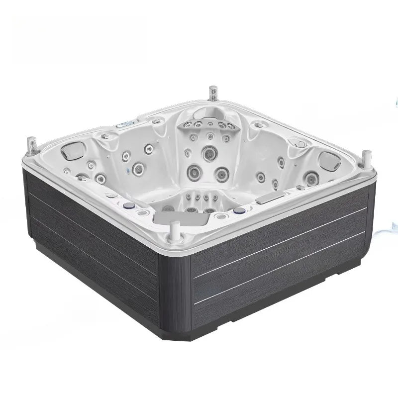 3 Person Balboa Hot Tub Massage LED Lights and 37 Jets
