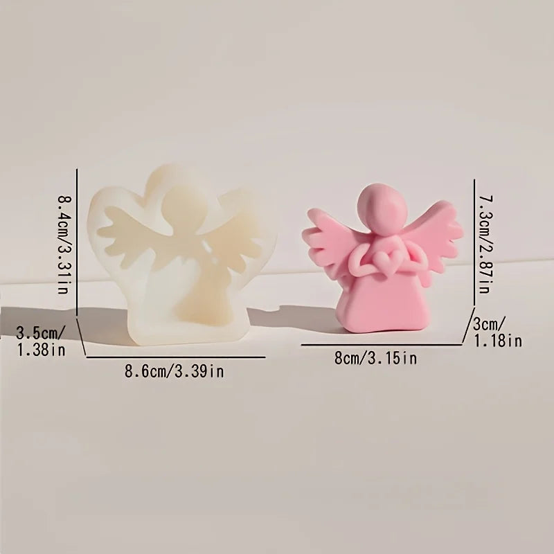 1 Piece 3D Elegant Rose Silicone Mold - Reusable Flexible Mold for Candles, Resin Art, Handmade Soap and Clay Making