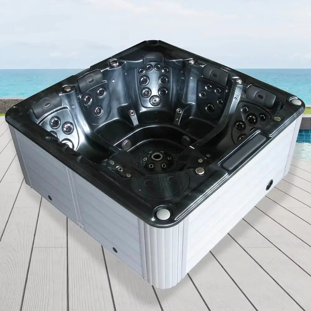 Hot Tub Whirlpool Hydrotherap 4 Person27 Jets LED Light