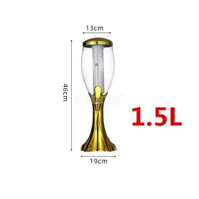 1.5L 3L Wine Beer cocktail Beer Pagoda Tea Bucke