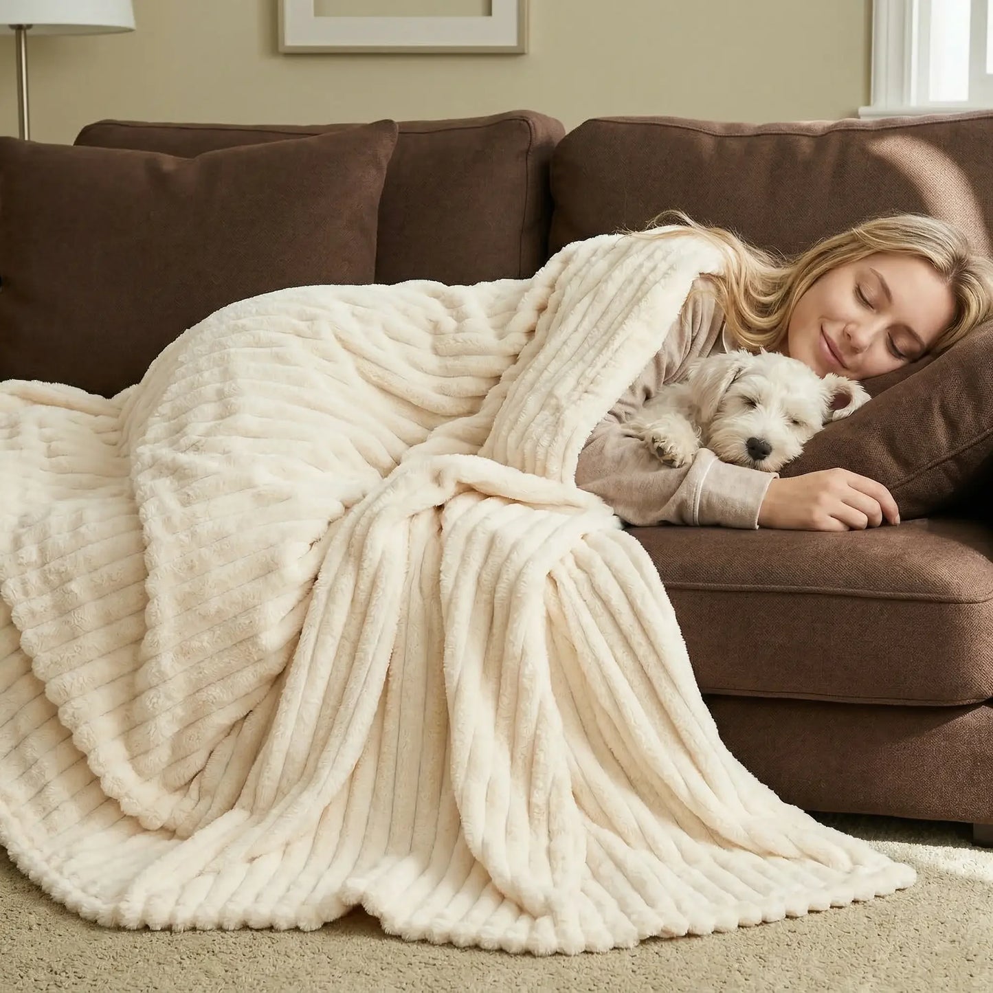 Summer Lightweight Blanket Queen Size - Cooling Throw Blankets